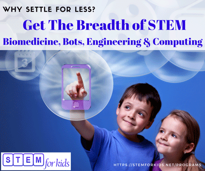breadth Stem Steam Bio medicine bots engineering computing after school camps classes summer camps